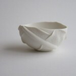 丹羽シゲユキ 白磁削手盌「かおる」