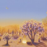 Tranquille Desert_acrylic on canvas_72.7x53cm_2022